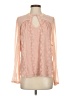 Tiny 100% Polyester Pink Long Sleeve Blouse Size S - photo 1