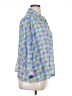 Potpourri Designs Color Block Blue 3/4 Sleeve Button-Down Shirt Size XL (estimated) - photo 4
