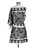 BCBGMAXAZRIA 100% Polyester Paisley Gray Cocktail Dress Size M - photo 2