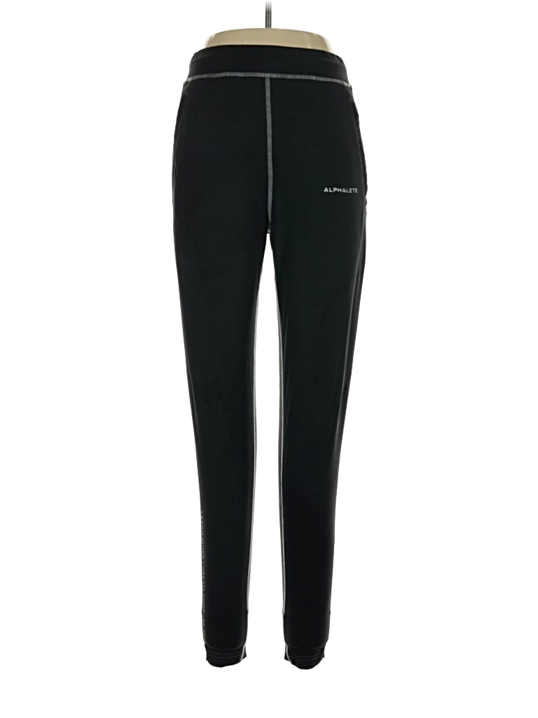 Pre-owned Alphalete Athletics Active Pants In Black
