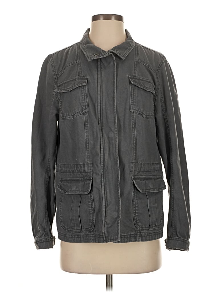 Pre-owned Merona Jacket In Gray