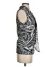 White House Black Market Silver Sleeveless Blouse Size S - photo 4
