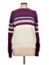 Meister Color Block Purple Pullover Sweater Size L - photo 1