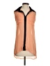 Kirra 100% Polyester Orange Sleeveless Blouse Size S - photo 1