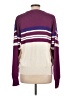 Meister Color Block Purple Pullover Sweater Size L - photo 2