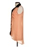 Kirra 100% Polyester Orange Sleeveless Blouse Size S - photo 5