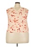 Worthington 100% Polyester Orange Sleeveless Blouse Size XXL - photo 1