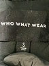 Who What Wear 100% Polyester Black Coat Size S - photo 6