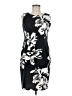 Jones Studio Graphic Black Cocktail Dress Size 6 - photo 1