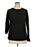 Unbranded Black Long Sleeve Henley Size XL - photo 1