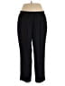 Alfani Solid Black Active Pants Size 1X - photo 1