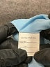 Unbranded 100% Polyester Metallic Blue Cocktail Dress Size 4 - photo 5