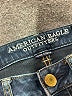 American Eagle Outfitters Solid Blue Jeans Size 6 (petite) - photo 8