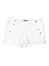 BLUE SPICE Solid White Shorts Size 11 - photo 1