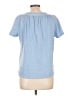 Talbots 100% Cotton Blue Short Sleeve Top Size L (petite) - photo 2
