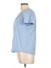Talbots 100% Cotton Blue Short Sleeve Top Size L (petite) - photo 5