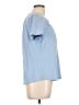 Talbots 100% Cotton Blue Short Sleeve Top Size L (petite) - photo 4