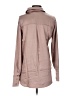Mystree Metallic Tan Pink Long Sleeve Blouse Size S - photo 2