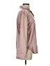 Mystree Metallic Tan Pink Long Sleeve Blouse Size S - photo 4