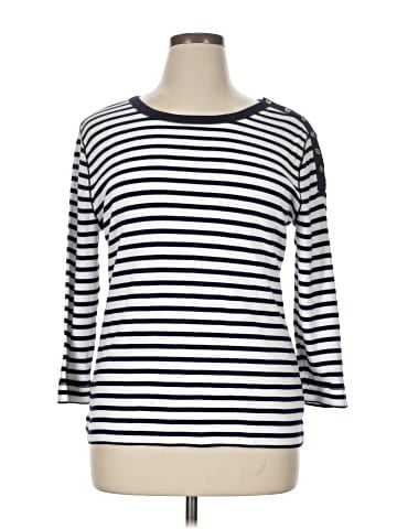 Lauren Jeans Co. 3/4 Sleeve T-Shirt (view 1)