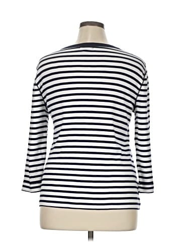 Lauren Jeans Co. 3/4 Sleeve T-Shirt (view 2)