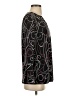 DressBarn Black Long Sleeve Blouse Size S - photo 4