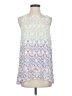 CAbi 100% Polyester Pink Sleeveless Blouse Size S - photo 1