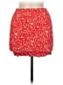 Windsor 100% Rayon Hearts Red Casual Skirt Size M - photo 1