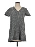 Trf Denim Rules Houndstooth Gray Casual Dress Size XS - photo 1