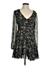 Kimchi Blue 100% Polyester Paisley Black Casual Dress Size 2 - photo 1