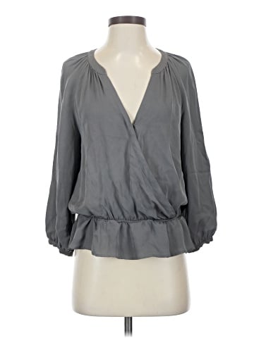 Joie 3/4 Sleeve Silk Top (view 1)