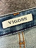 Vigoss Hearts Blue Jeans Size 26 waist - photo 7