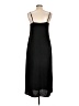 H&M Solid Black Casual Dress Size L - photo 2