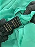 Mine 100% Polyester Color Block Green 3/4 Sleeve Blouse Size L - photo 8