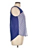 Mine 100% Polyester Blue Sleeveless Blouse Size L - photo 4