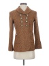 Kenzie 100% Acetate Tweed Brown Coat Size 4 - photo 1