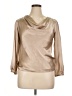 L.K. Bennett Tan 3/4 Sleeve Blouse Size 12 - photo 1