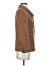 Kenzie 100% Acetate Tweed Brown Coat Size 4 - photo 4