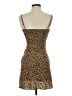 Réalisation 100% Silk Floral Brown Cocktail Dress Size XS - photo 2