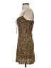 Réalisation 100% Silk Floral Brown Cocktail Dress Size XS - photo 5