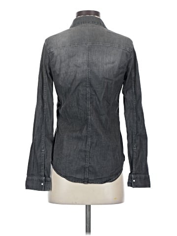 CALVIN KLEIN JEANS Long Sleeve Button-Down Shirt (view 2)