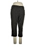 Sharagano Argyle Black Brown Casual Pants Size 14 - photo 1