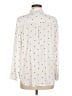 Rails 100% Rayon Hearts Ivory Long Sleeve Button-Down Shirt Size M - photo 2