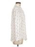 Rails 100% Rayon Hearts Ivory Long Sleeve Button-Down Shirt Size M - photo 4