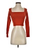 Babaton Orange Long Sleeve Top Size XS - photo 1