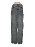 Kensie Chevron-herringbone Gray Jeans Size 25 waist - photo 1