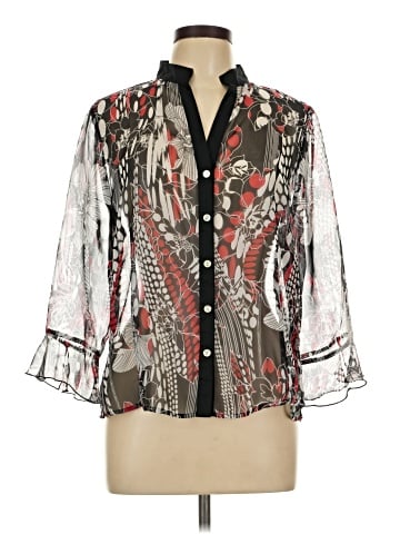 Investments 3/4 Sleeve Blouse (view 1)