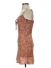 Réalisation 100% Silk Paisley Brown Cocktail Dress Size XS - photo 5