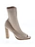 Lulus Gray Ivory Ankle Boots Size 8 1/2 - photo 1