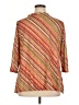 Ruby Rd. Brown 3/4 Sleeve Blouse Size XL - photo 2